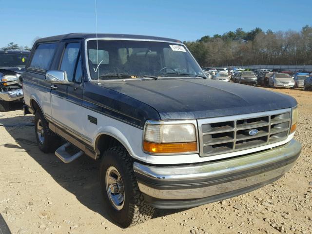 1FMEU15H8PLB25699 - 1993 FORD BRONCO U10 BLUE photo 1