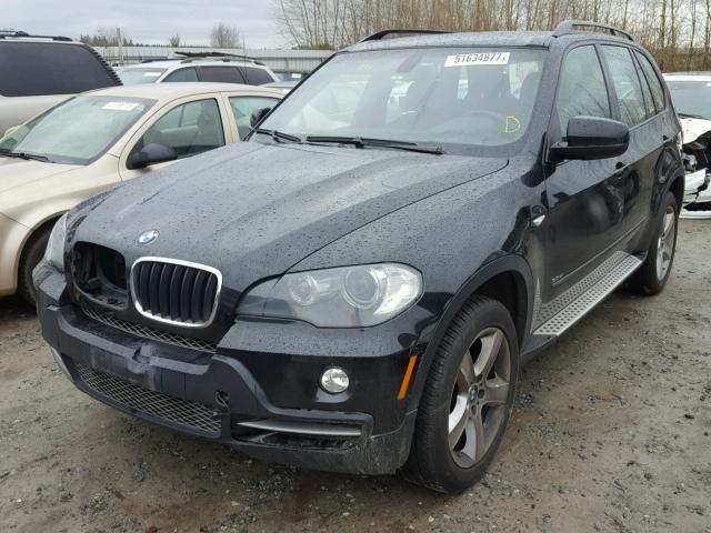 5UXFE43518L009406 - 2008 BMW X5 3.0I BLACK photo 2