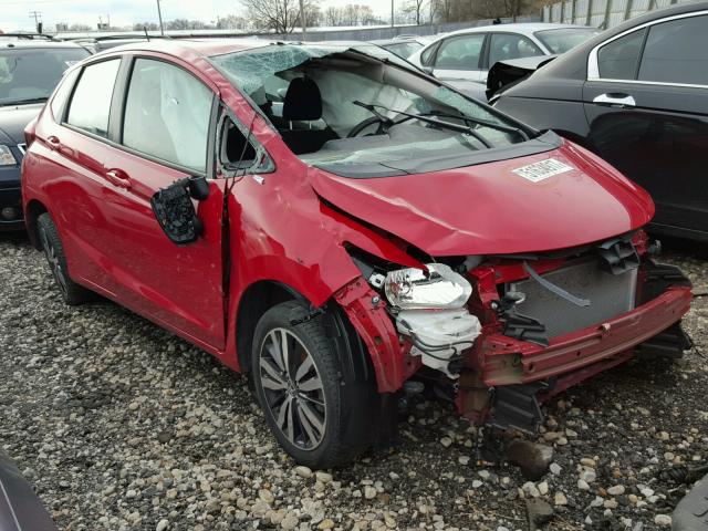 3HGGK5H78GM700266 - 2016 HONDA FIT EX RED photo 1