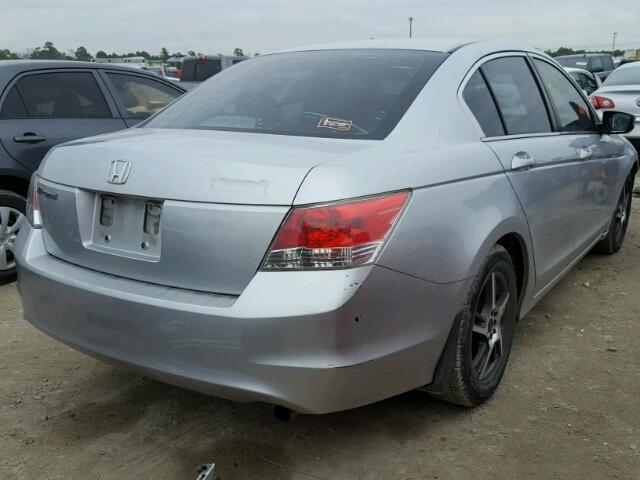 1HGCP26459A111943 - 2009 HONDA ACCORD LXP SILVER photo 4