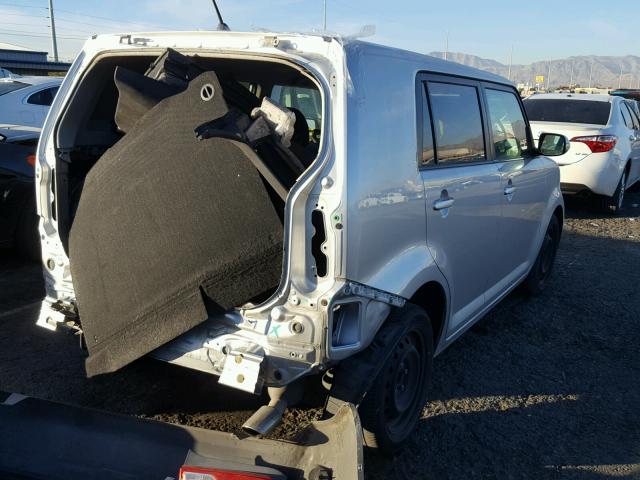 JTLZE4FE3CJ008972 - 2012 TOYOTA SCION XB 银色 照片 4