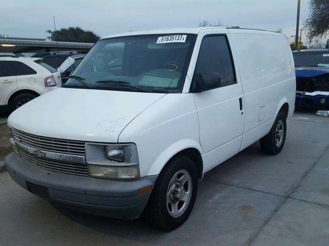 1GCDM19X23B129040 - 2003 CHEVROLET ASTRO WHITE photo 2