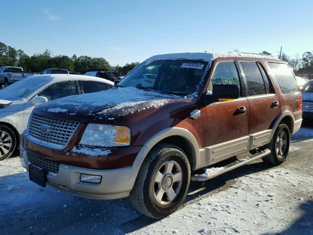 1FMFU17546LA30479 - 2006 FORD EXPEDITION BURGUNDY photo 2