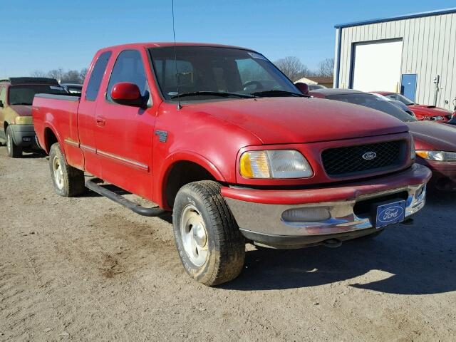 1FTRX18L6WKC31151 - 1998 FORD F150 RED photo 1