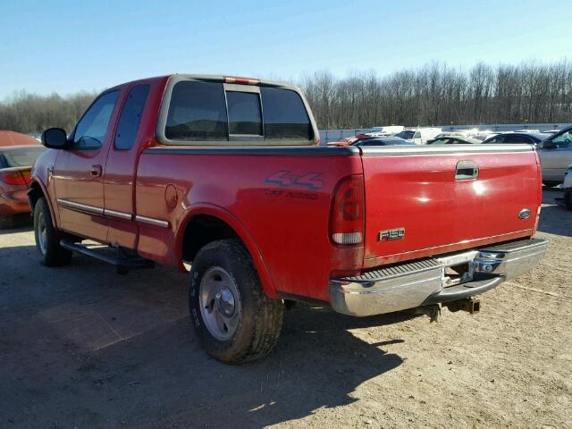 1FTRX18L6WKC31151 - 1998 FORD F150 RED photo 3