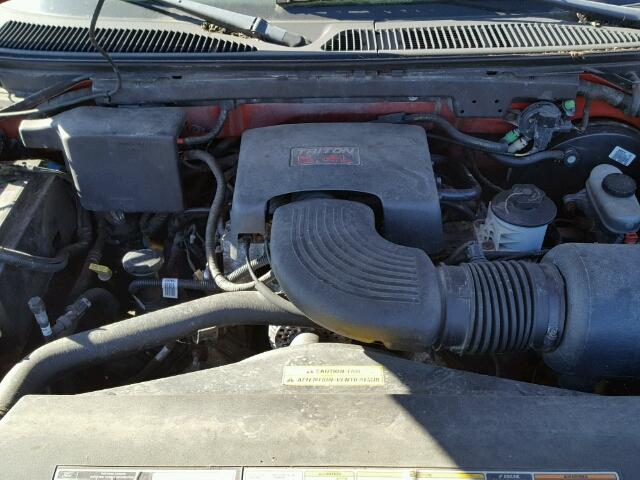 1FTRX18L6WKC31151 - 1998 FORD F150 RED photo 7