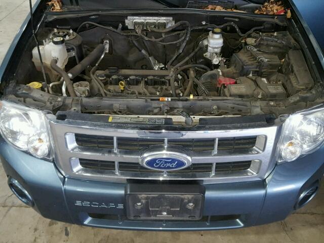 1FMCU9C70AKB21451 - 2010 FORD ESCAPE XLS BLUE photo 7