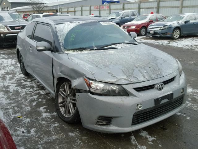 JTKJF5C71C3040494 - 2012 TOYOTA SCION TC GRAY photo 1