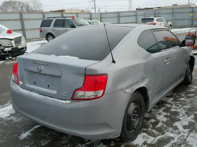 JTKJF5C71C3040494 - 2012 TOYOTA SCION TC GRAY photo 4