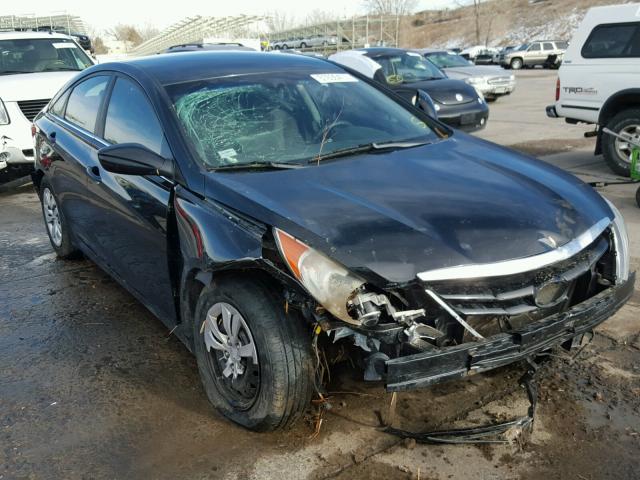 5NPEB4AC3BH298257 - 2011 HYUNDAI SONATA GLS BLACK photo 1