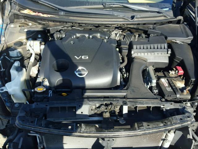 1N4AA5AP8DC811517 - 2013 NISSAN MAXIMA S BLACK photo 7