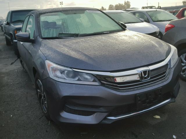 1HGCR2F32GA088782 - 2016 HONDA ACCORD LX GRAY photo 1