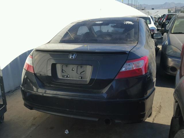 2HGFG12826H530300 - 2006 HONDA CIVIC EX BLACK photo 4