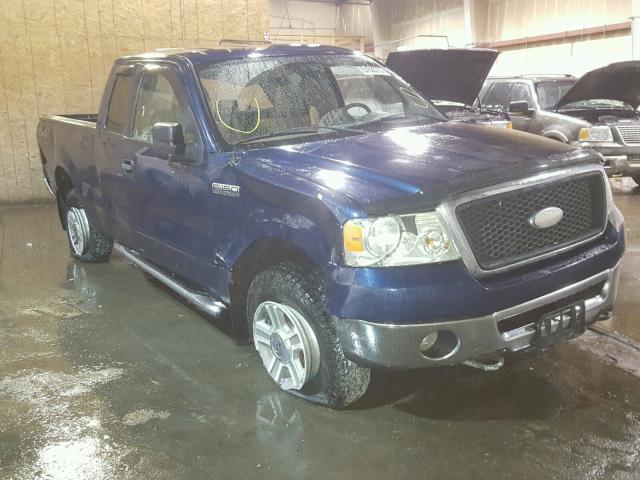 1FTPX14547FB71847 - 2007 FORD F150 BLUE photo 1