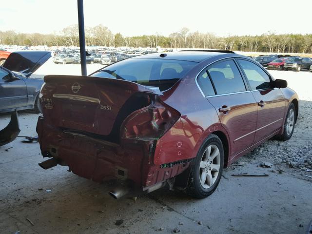 1N4AL21E78N406024 - 2008 NISSAN ALTIMA 2.5 RED photo 4