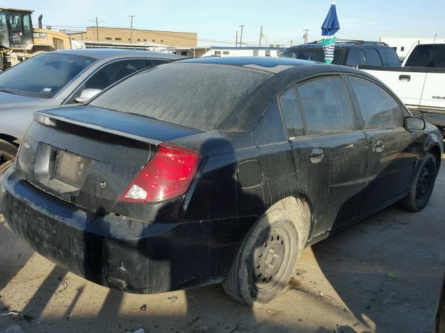 1G8AZ52F33Z207064 - 2003 SATURN ION LEVEL BLACK photo 4