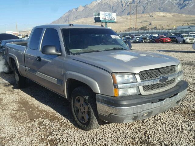 2GCEK19T841272759 - 2004 CHEVROLET SILVERADO TAN photo 1