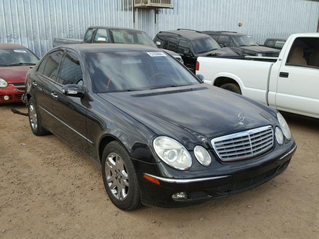 WDBUF65J05A719107 - 2005 MERCEDES-BENZ E 320 BLACK photo 1