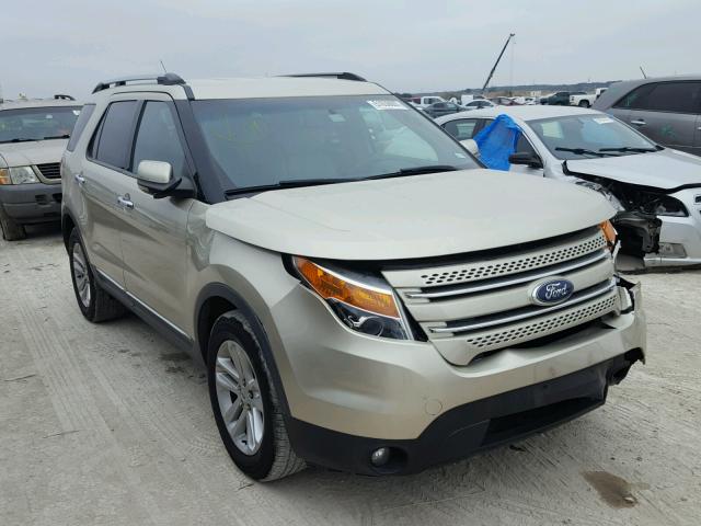 1FMHK7F80BGA03828 - 2011 FORD EXPLORER L GOLD photo 1