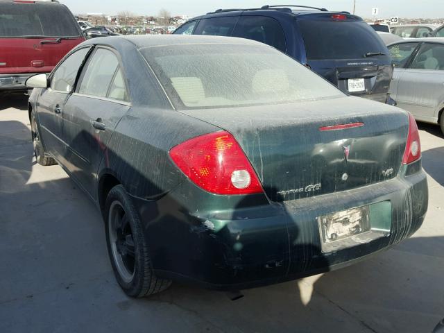 1G2ZG558364179669 - 2006 PONTIAC G6 SE1 GREEN photo 3