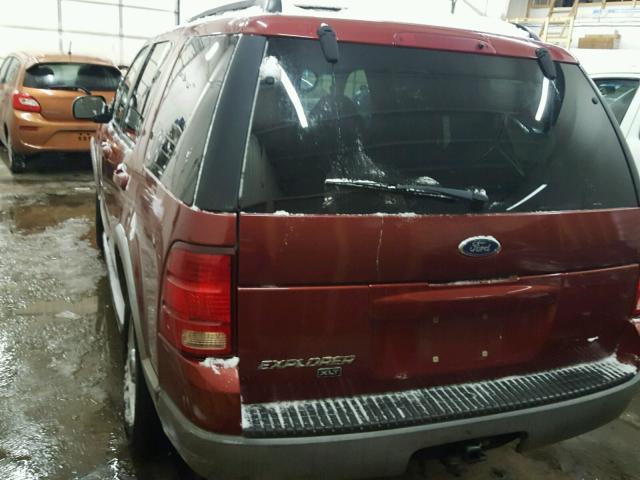 1FMZU63E42ZA88163 - 2002 FORD EXPLORER X RED photo 3