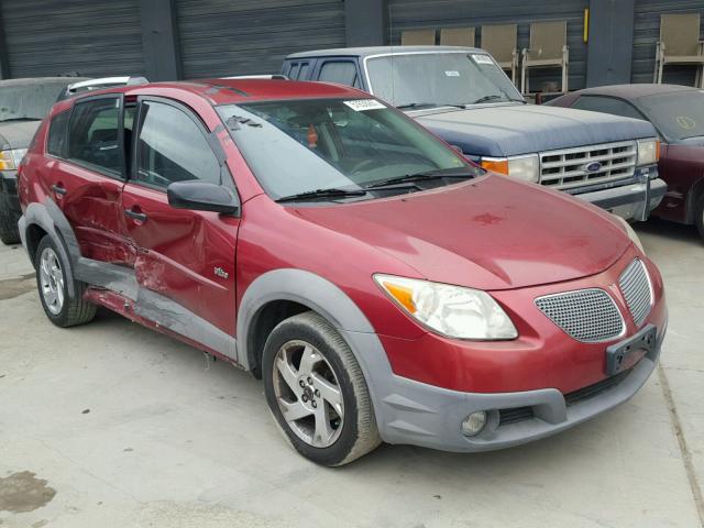 5Y2SL63835Z461913 - 2005 PONTIAC VIBE RED photo 1