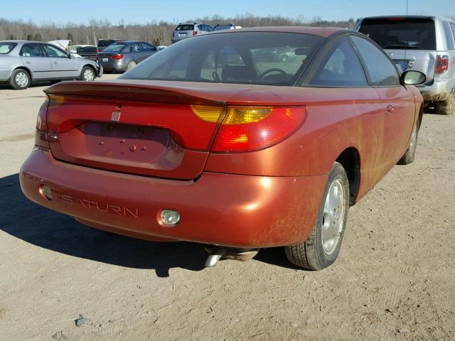 1G8ZY12762Z260637 - 2002 SATURN SC2 ORANGE photo 4