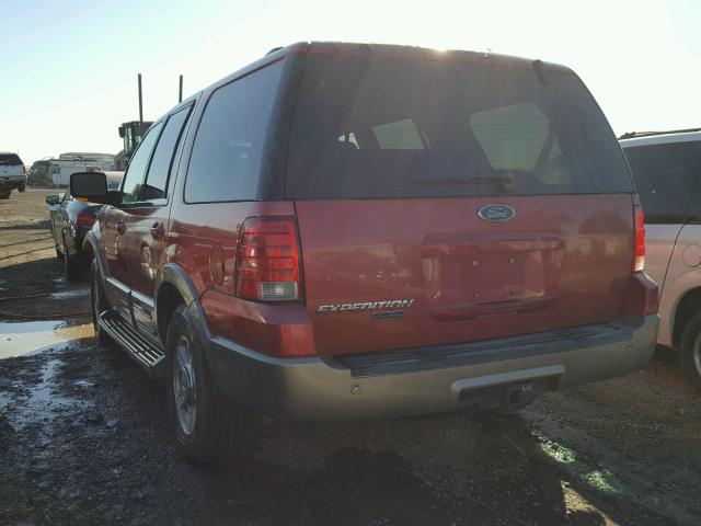 1FMFU18L53LA92692 - 2003 FORD EXPEDITION BURGUNDY photo 3