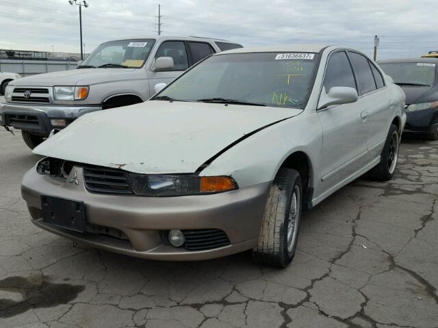 4A3AA46G63E210524 - 2003 MITSUBISHI GALANT ES CREAM photo 2