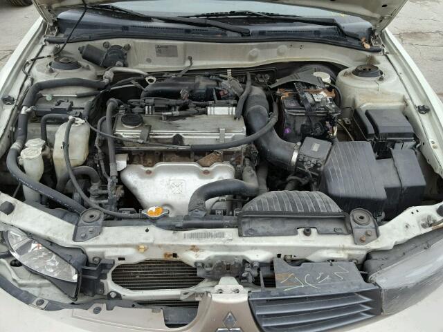 4A3AA46G63E210524 - 2003 MITSUBISHI GALANT ES CREAM photo 7