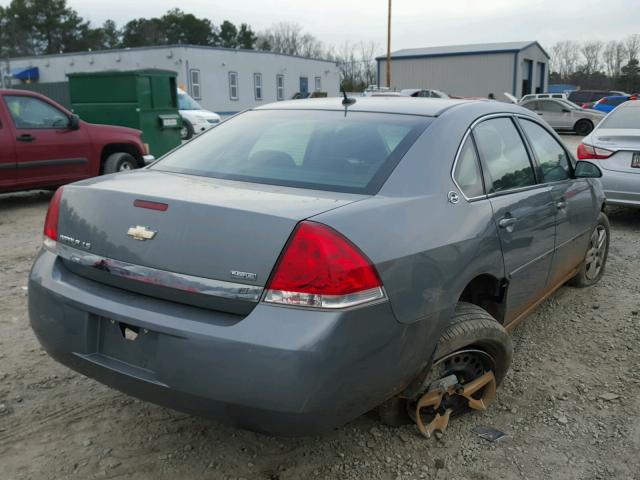 2G1WB58K379212763 - 2007 CHEVROLET IMPALA LS GRAY photo 4