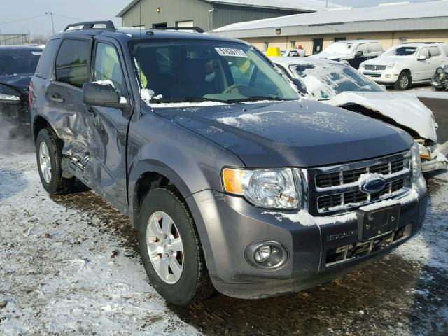 1FMCU037X9KB00291 - 2009 FORD ESCAPE XLT GRAY photo 1