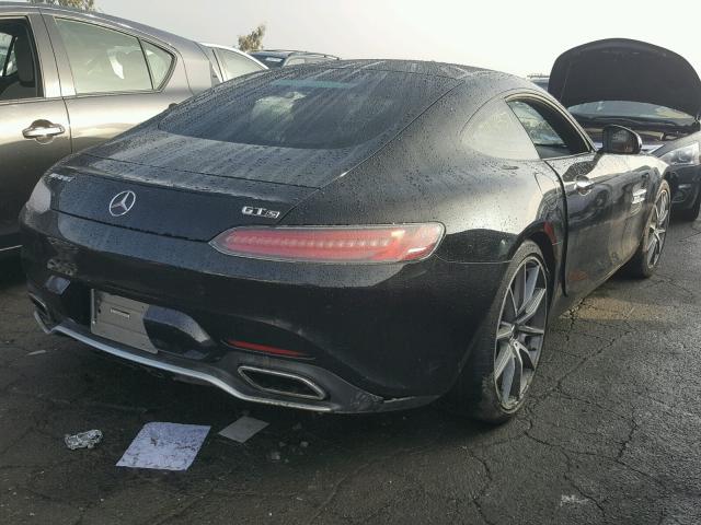 WDDYJ7JA4GA004577 - 2016 MERCEDES-BENZ AMG GT S BLACK photo 4