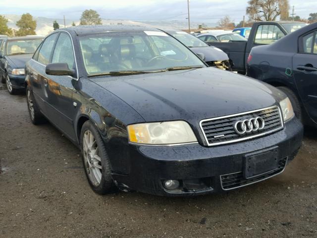 WAULD54BX2N034220 - 2002 AUDI A6 2.7T QU BLACK photo 1