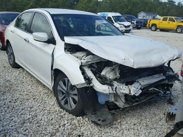 1HGCR2F38FA194779 - 2015 HONDA ACCORD LX WHITE photo 1