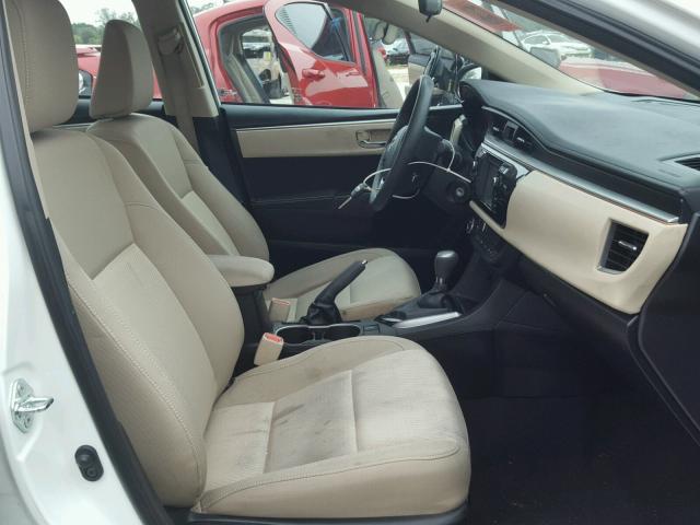 5YFBPRHE7EP006769 - 2014 TOYOTA COROLLA EC 白色 照片 5