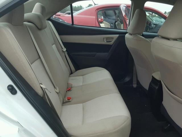 5YFBPRHE7EP006769 - 2014 TOYOTA COROLLA EC 白色 照片 6