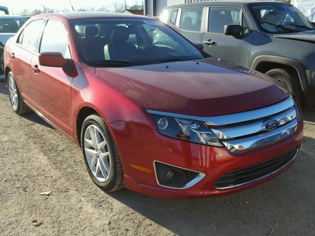 3FAHP0JA0BR232340 - 2011 FORD FUSION SEL RED photo 1