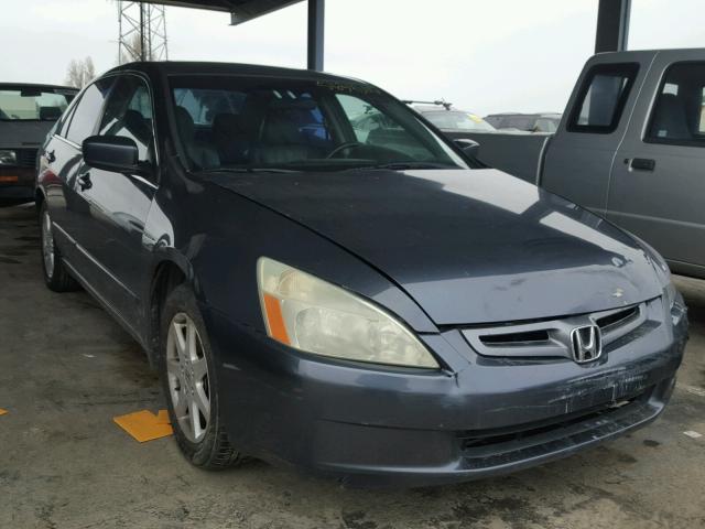 1HGCM66564A100337 - 2004 HONDA ACCORD EX GRAY photo 1