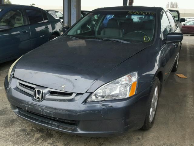 1HGCM66564A100337 - 2004 HONDA ACCORD EX GRAY photo 2