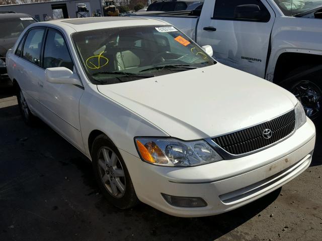 4T1BF28B0YU062619 - 2000 TOYOTA AVALON XL WHITE photo 1