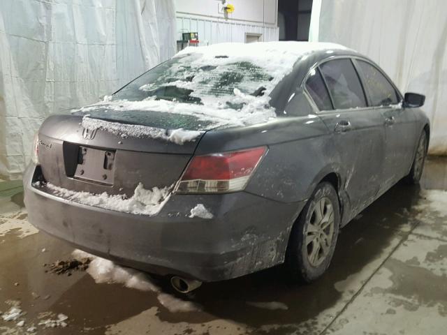 1HGCP26438A109719 - 2008 HONDA ACCORD LXP GRAY photo 4