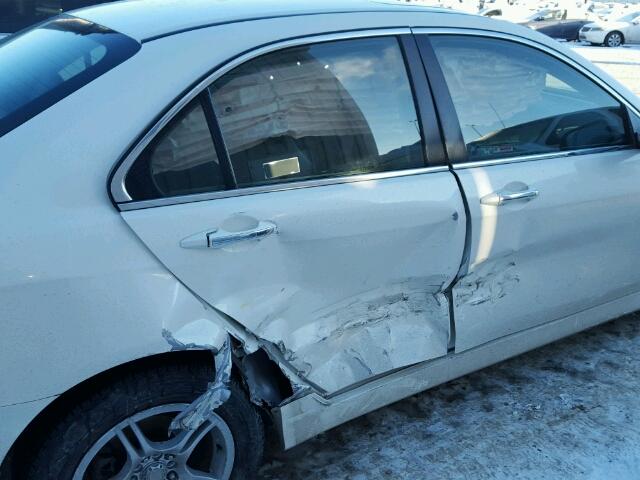 JH4CL96856C802653 - 2006 ACURA TSX WHITE photo 9