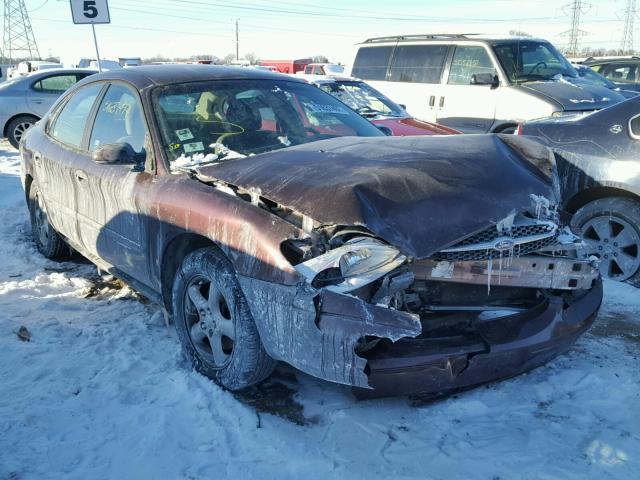 1FAFP55U81A127269 - 2001 FORD TAURUS SES MAROON photo 1