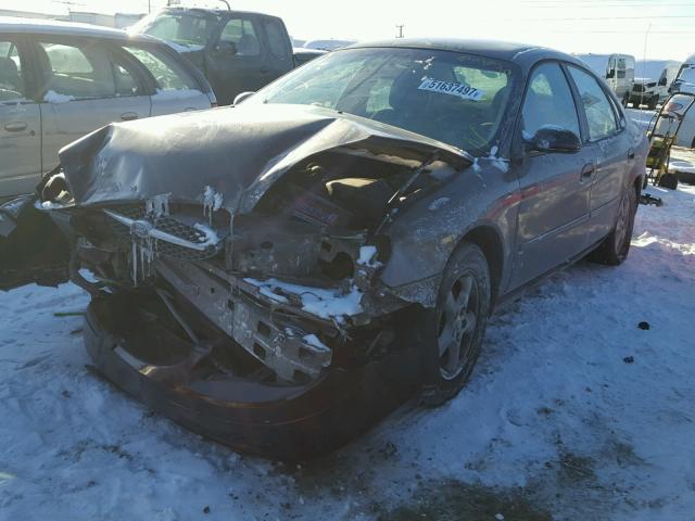 1FAFP55U81A127269 - 2001 FORD TAURUS SES MAROON photo 2