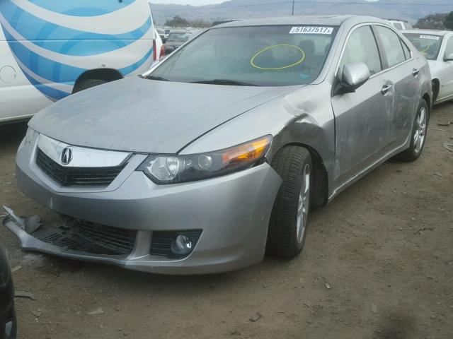 JH4CU26639C025834 - 2009 ACURA TSX GRAY photo 2