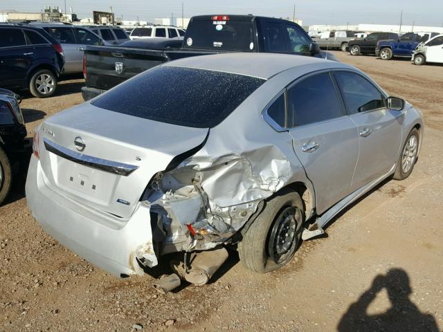 1N4AL3APXDN570546 - 2013 NISSAN ALTIMA 2.5 SILVER photo 4