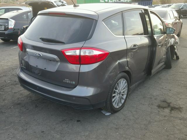 1FADP5BU3EL516987 - 2014 FORD C-MAX SEL GRAY photo 4