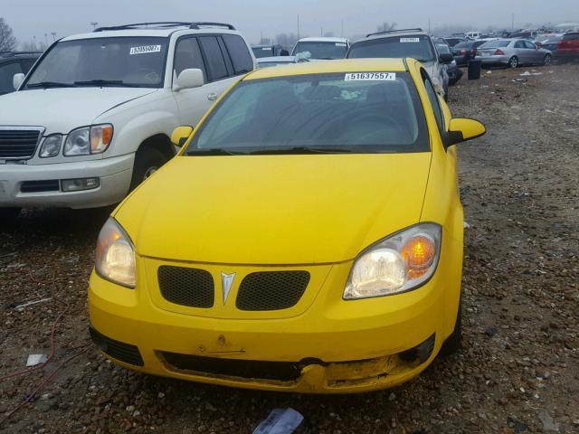 1G2AS18H897123035 - 2009 PONTIAC G5 YELLOW photo 9