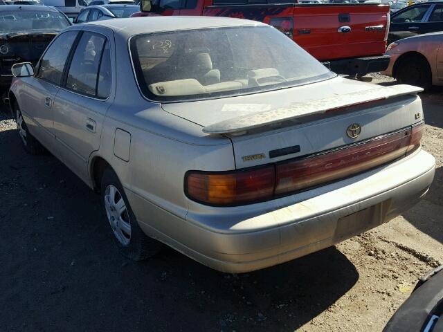 4T1SK12E5PU223702 - 1993 TOYOTA CAMRY LE ოქროსფერი ფოტო 3